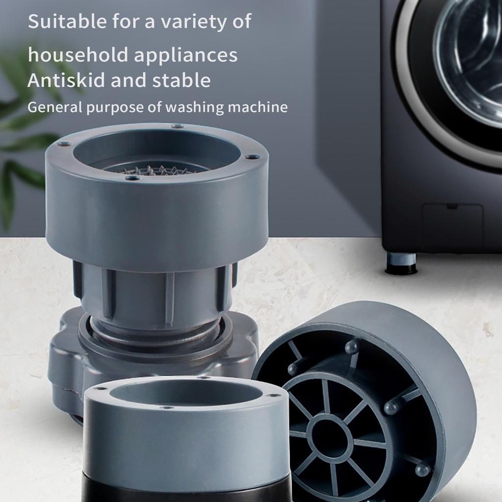 Washing machine  height increase  absorption suction cup foot pad
