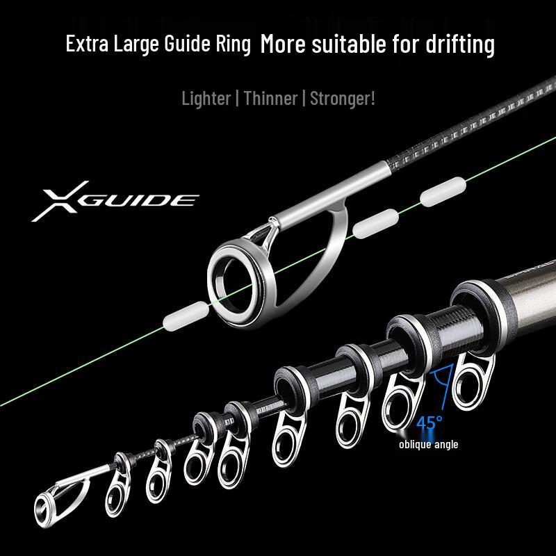 IOSN Ultra-Light Hard Sea Fishing Rod Set