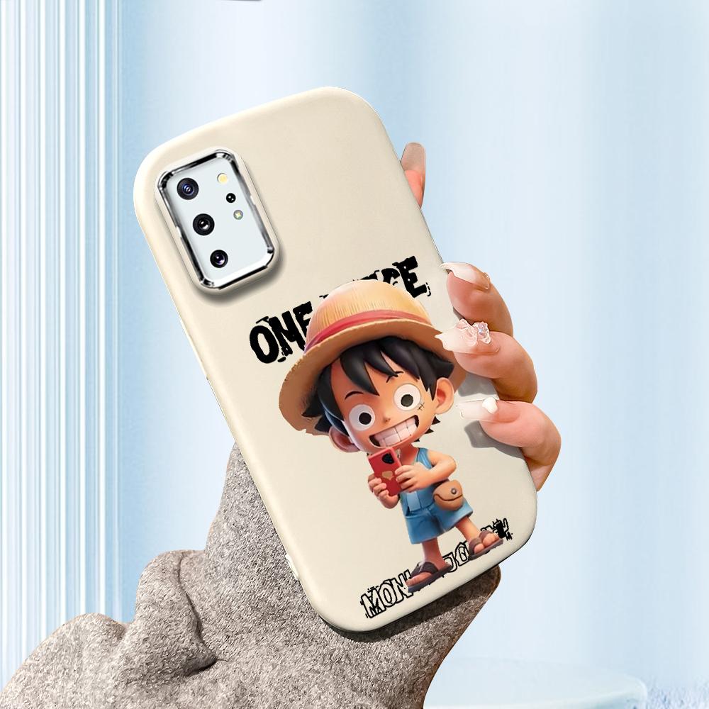 

Сплошной цвет с серебряным краем линзы, жирный корпус, Мягкий ТПУ, жидкий силиконовый чехол, противоударный чехол для телефона для Xiaomi Redmi Samsung Samsung S24 FE белый