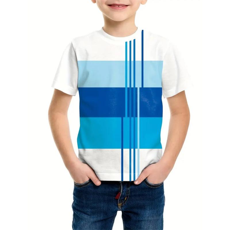 

Полосатая футболка Simplicity 3D Print Tee Shirt Kids Boys Clothes Short Sleeve Casual Children Clothing Fashion T Shirt For Boys 100