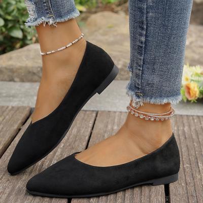 Modă Plus Size Femei Pantofi Plati Noi Slip-on Culoare Bomboană Pantofi tip Barca Femeie Pantofi Balerini Mocasini Doamne Pantofi Sport Confortabili pentru Mers Femei