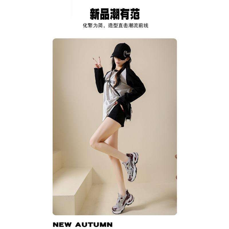Thick Sole Height Increasing Silver Platform Women Casual Sports Chunky Dad Sneakers
