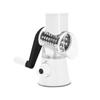 Manual Rotary Drum Vegetable Slicer Shredder Multifunctional Hand Crank Kitchen Grater for Cheese Potato Carrot Cucumber Salad Preparation