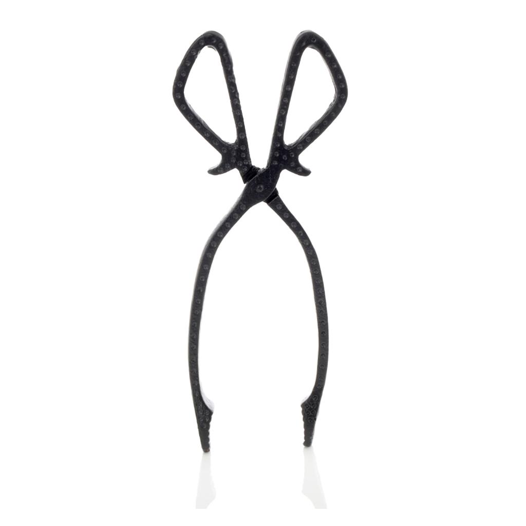 Leecroft Heavy Duty Coal Tongs Black