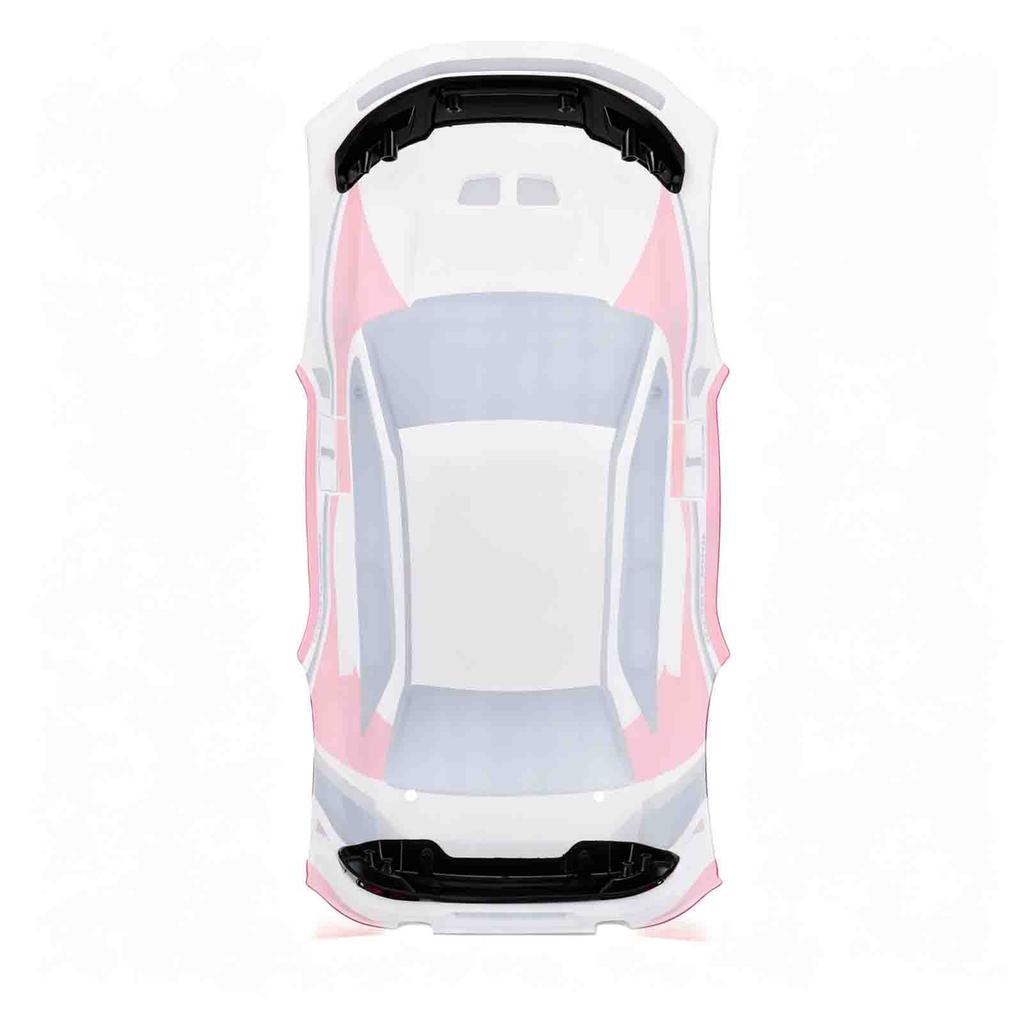 RC Car Body Shell, Replacement Body Shell for SANYAO 1201 1 12 4WD Remote Control Drift Cars White