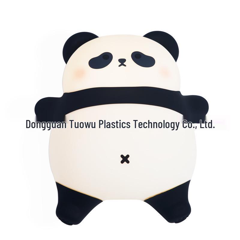 Candy Panda LED Night Light - Creative Tap Bedside Sleep Companion Atmosphere Lamp Candy Tap Light (Chinese Packaging)