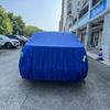 Blaue Autoabdeckung für den Außenbereich, universell, für SUV/Limousine, vollständig wasserdicht, für den Außenbereich, Sonne, Regen, Schnee, UV-Schutz, Auto-Reißverschluss-Design