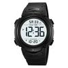 Relógio de Pulso Digital Datirzyx Display Grande Fácil de Ler Masculino À Prova d'Água Esportivo Cronômetro de Corrida Temporizador Alarme Função de Sino de Hora Dupla Japonês x