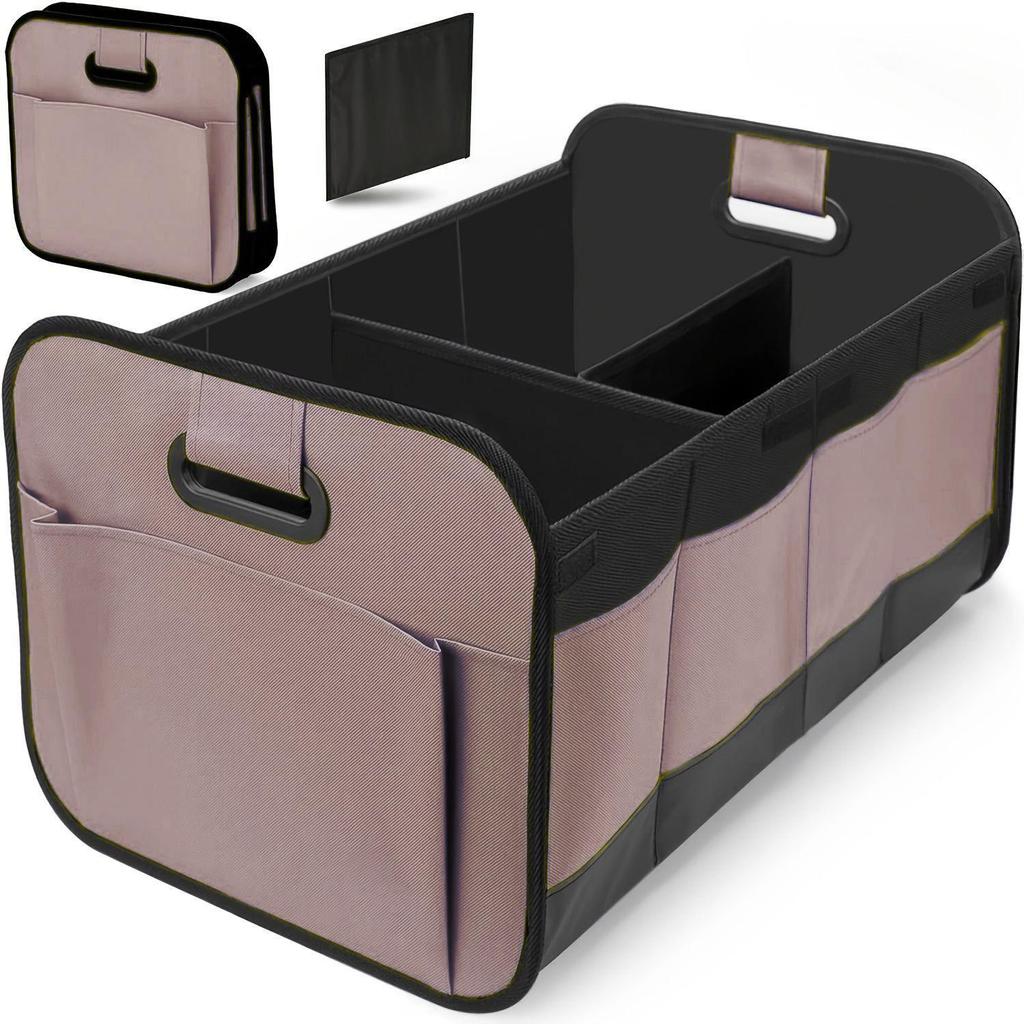 Foldable Oxford Cloth Car Trunk Storage Box - Large Capacity