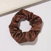 1Pc Satin Large Scrunchies Rubber Bands Hair Ties Elastic Simple Pure Color For Women Girls Scrunchies Hair Tie