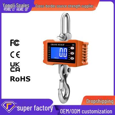 Yüksek Talep Gören Elektronik Vinç Kantarı: 1000kg/1T, 1.5T, 2T El Tipi Asma Kancalı Terazi