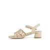Vainer Beige Women S dreSS SandalS 390e0v18d