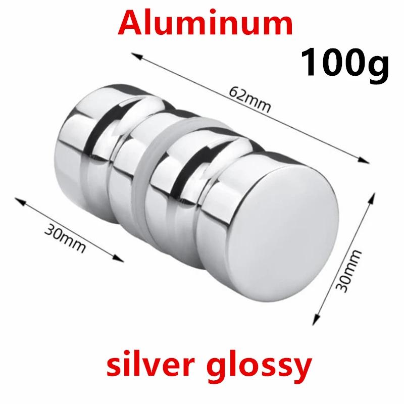 

Stylish Single Hole Glass Door Handle for Wine Cabinets - 304 Stainless Steel and Aluminum Alloy Construction