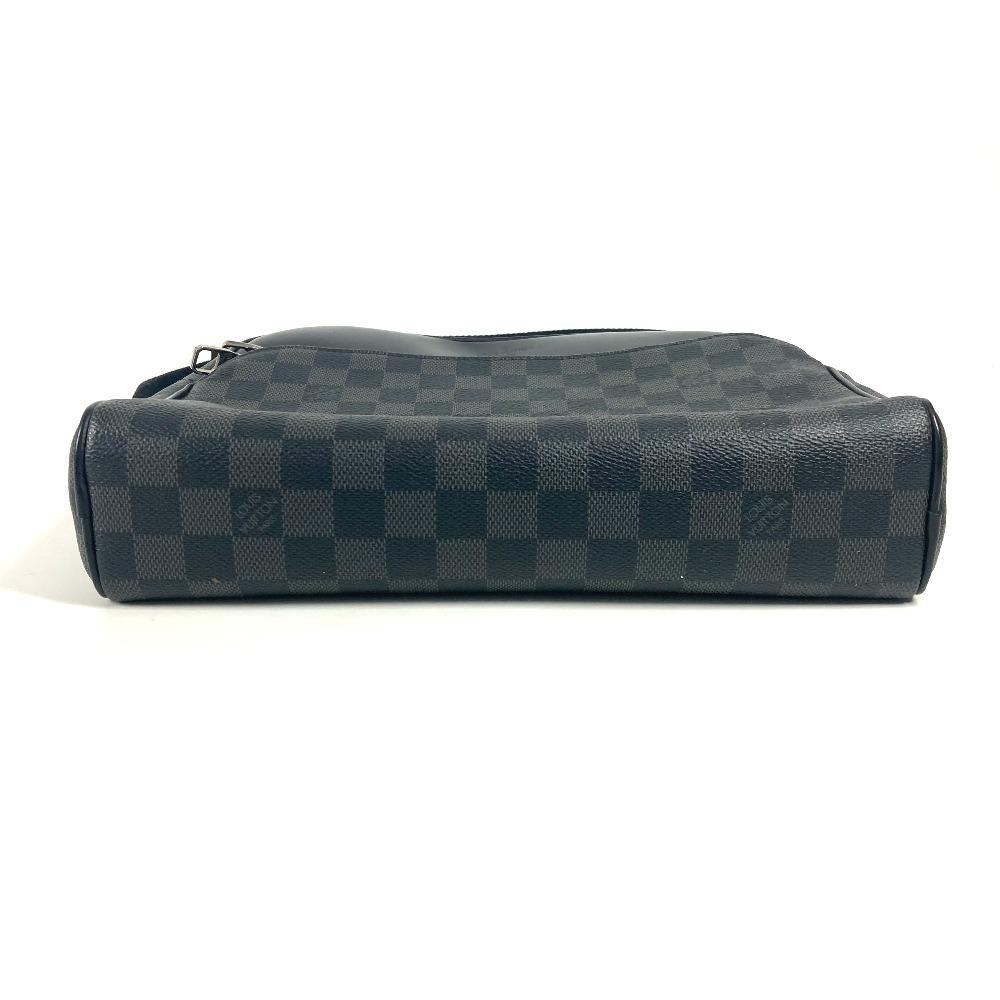Louis Vuitton N41408 Damier Graphite Dayton PM Messenger Shoulder Bag Black