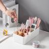 8 Grids Remote Controller Storage Box Cosmetic Storage Living Room Organizer Desktop Storage Box