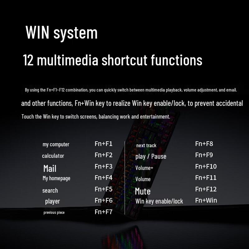 Rapoo V500PRO-98 Upgrade 98-Key Wired RGB Mechanical Gaming Keyboard