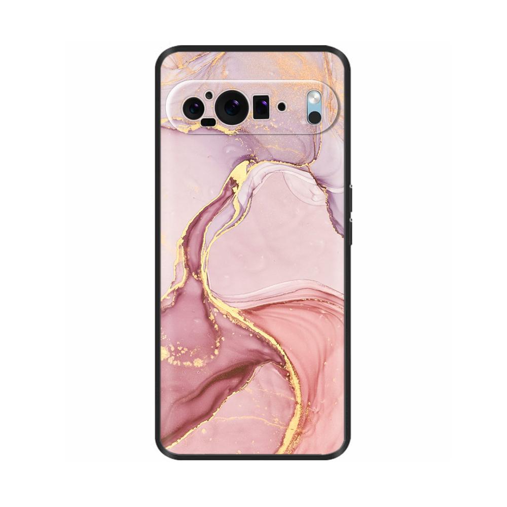 Para Google Pixel 10 Pro 10Pro XL Funda Dulce Amor Flor Suave Silicona TPU Cubierta para Google Pixel10 Pro XL Resistente a Golpes Carcasa Funda