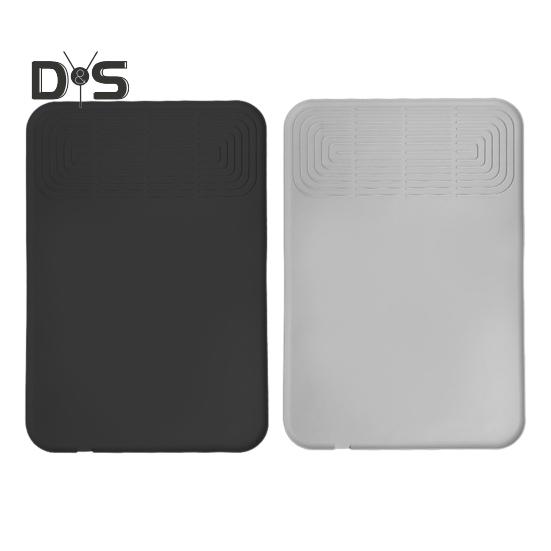 Silicone Coffee Mat Anti-Slip Grip Dish Drying Mats BPA-Free Waterproof Heat-proof Countertop Mat Espresso Drink Bar Station Accessories