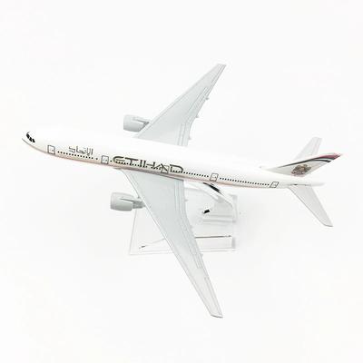 Scale 1:400 Metal Replica Plane Model 16cm Air Etihad B777 Aircraft Model Diecast Airplane Simulation Passenger Aircraft