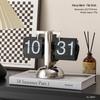 Mechanical Desk Clock: Automatic Page-Turner for Home Decoration