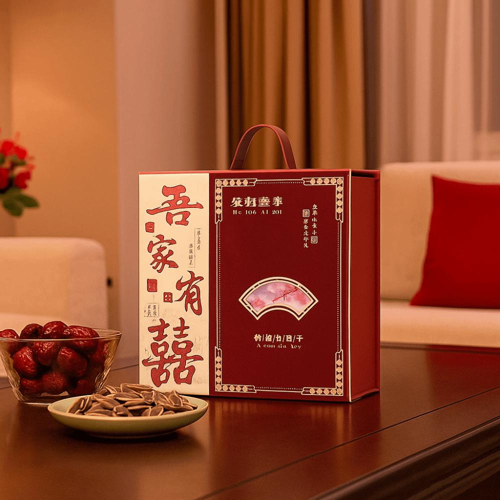 Handheld Wedding Gift Box Chinese Style Wedding Candy Box Exquisite Bridesmaid Box Wedding