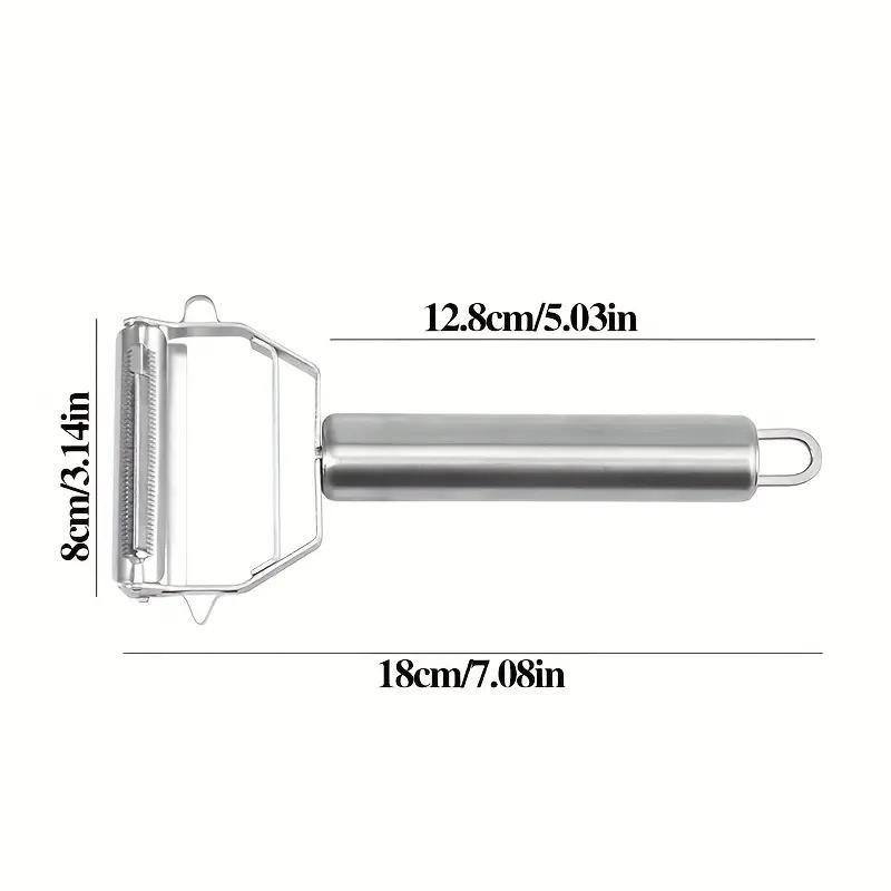 1pc Stainless Steel Slicer Cutter, Fruit Vegetable Tools, Kitchen Gadgets