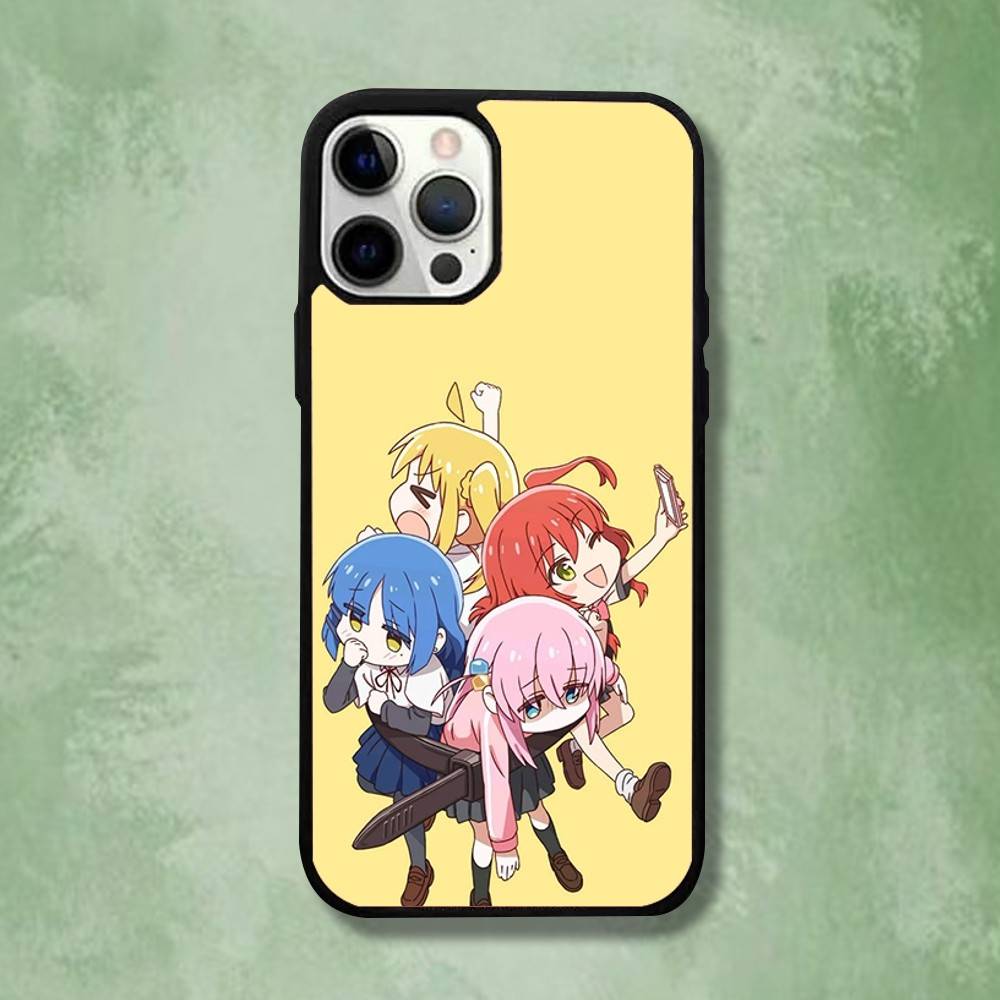 Anime B-Bocchis The Rocks Handyhülle für iPhone 16, 15, 14, 13, 12, 11, Pro, Max, Plus, Mini, SE4, E mit magnetischem MagSafe-Ladeanschluss