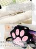 Bubu Ohana Bag with Paw White Backpack/Shoulder Bag, 2-Way Bag, Diagonal/Crossbody Gusset, Casual, Fluffy, Women's, Spring, Summer, Autumn, Winter,