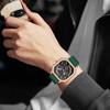 Lower Price Men's Quartz Watch 2026 High Quality Man Watch Customized Personalized Logo Rubber Band Slim Wrist Watches for Men