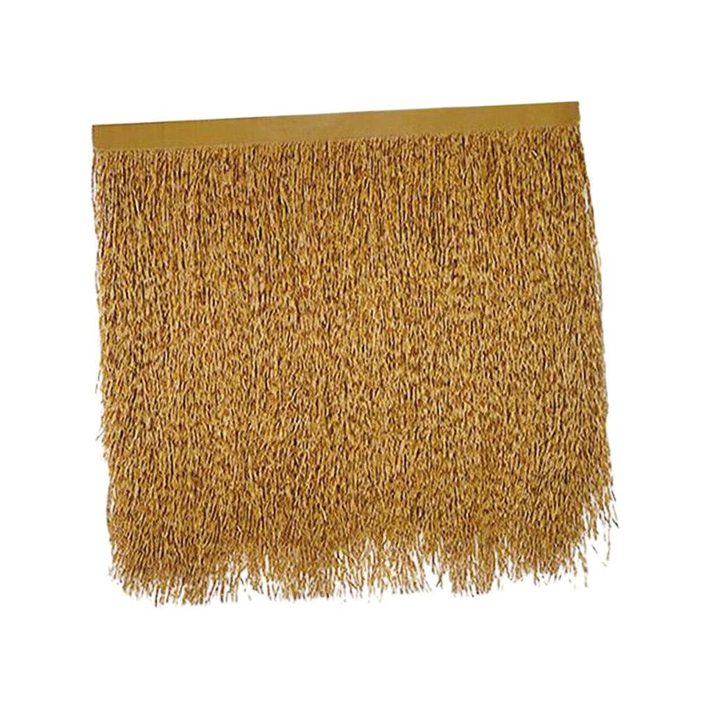 50x50cm Straw Roof Thatch DIY Crafts Good Toughness thatch roofing Synthetic Thatch Grass Roof for Garden Hut Fence Patio Beach