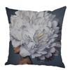Sexy Flowers Feather Lady Cushion Cover Decor Harajuku Aesthetics Both Sides Pillowcase for Sofa Home Peach Skin Pillow Case