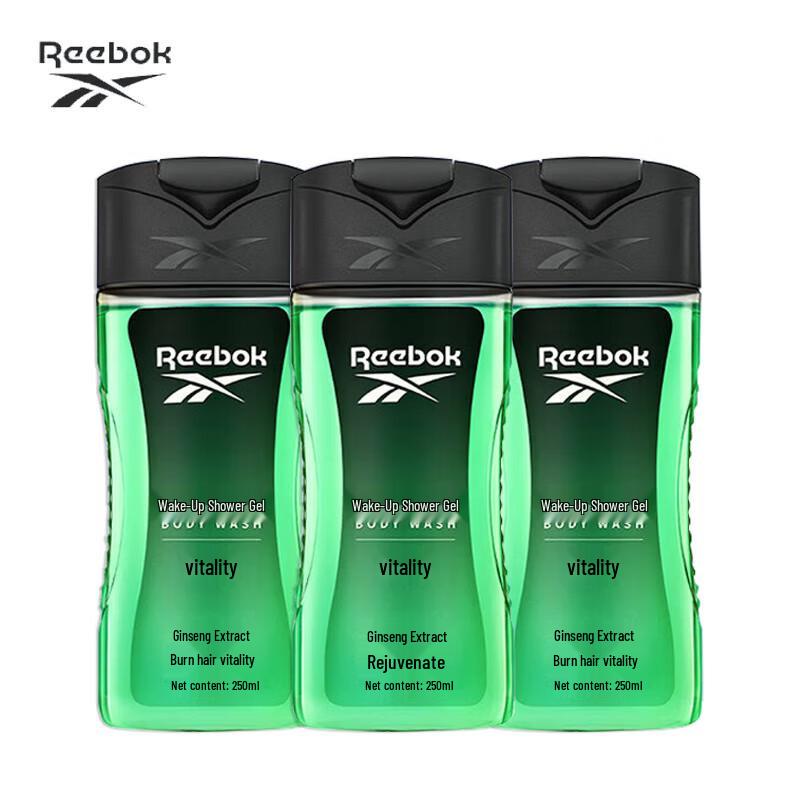 Reebok Energizing Shower Gel 250ml (3-Pack)