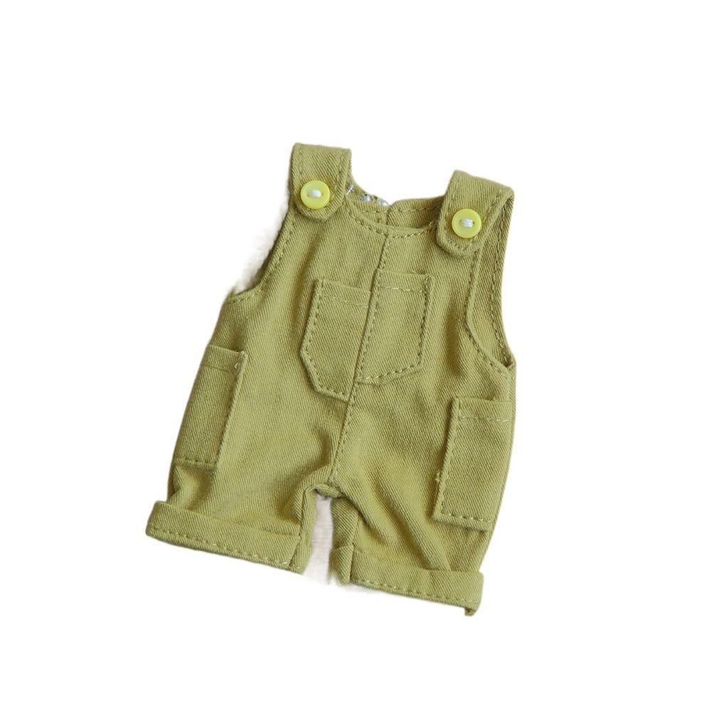 

Многостилевая хлопковая одежда для кукол, модные кукольные аксессуары, высококачественный кукольный комбинезон, детский подарок зелёный