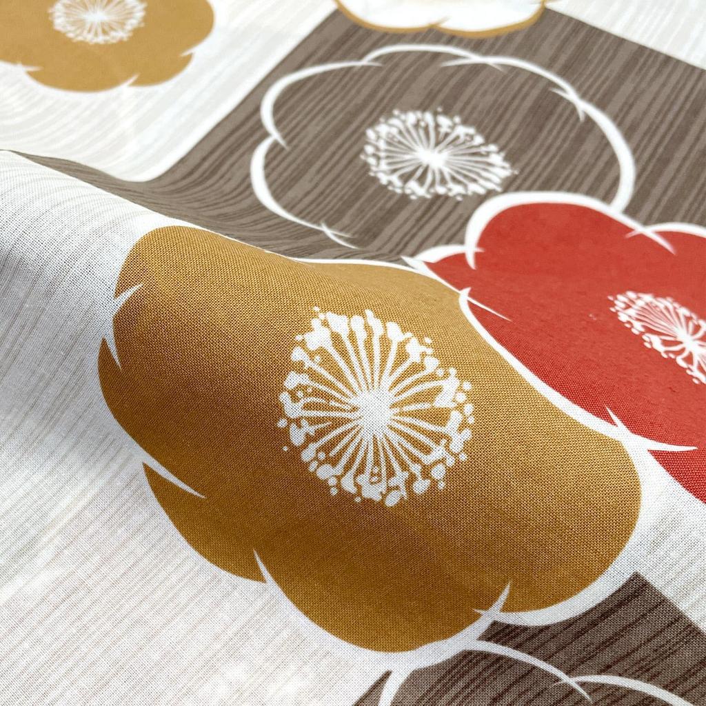 Yukata-Set Einheitsgröße Ichimatsu Kamelie x Obi [Fuuka] Damen 2, Erwachsene, Die meisten, (Braun, Weiß, Gelb) (Rotbraun)