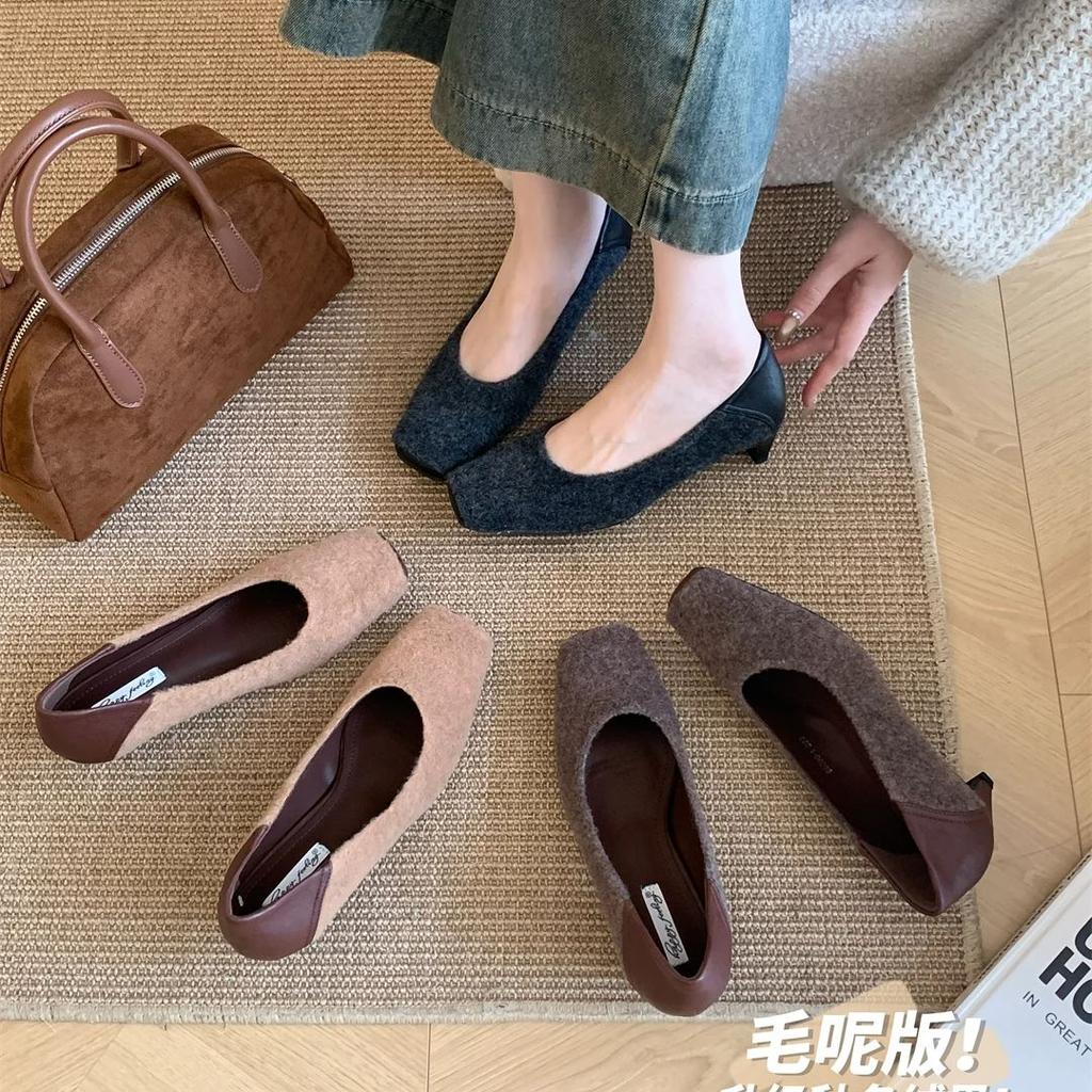 Fashion Bailamos New Brand Women Flat Shoes Fashion Shallow Slip On Ladies Casual Ballerinas Shoes Soft Flat Outdoor Dress  Shoes