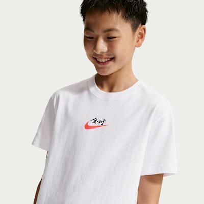 Nike Kids T Shirts Crew Neck Moderate