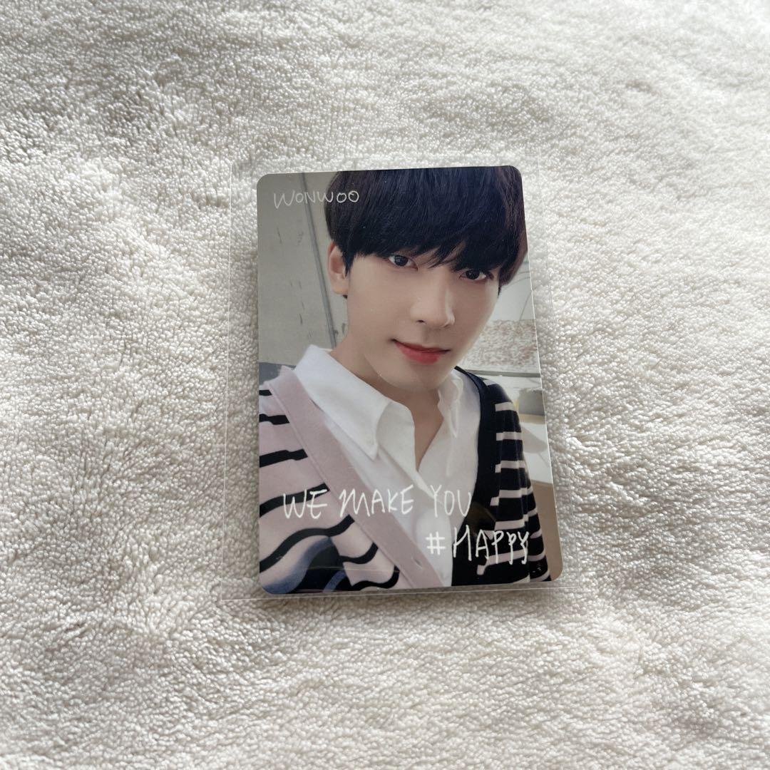 

[USED] we make you happy Wonwoo Trading Card