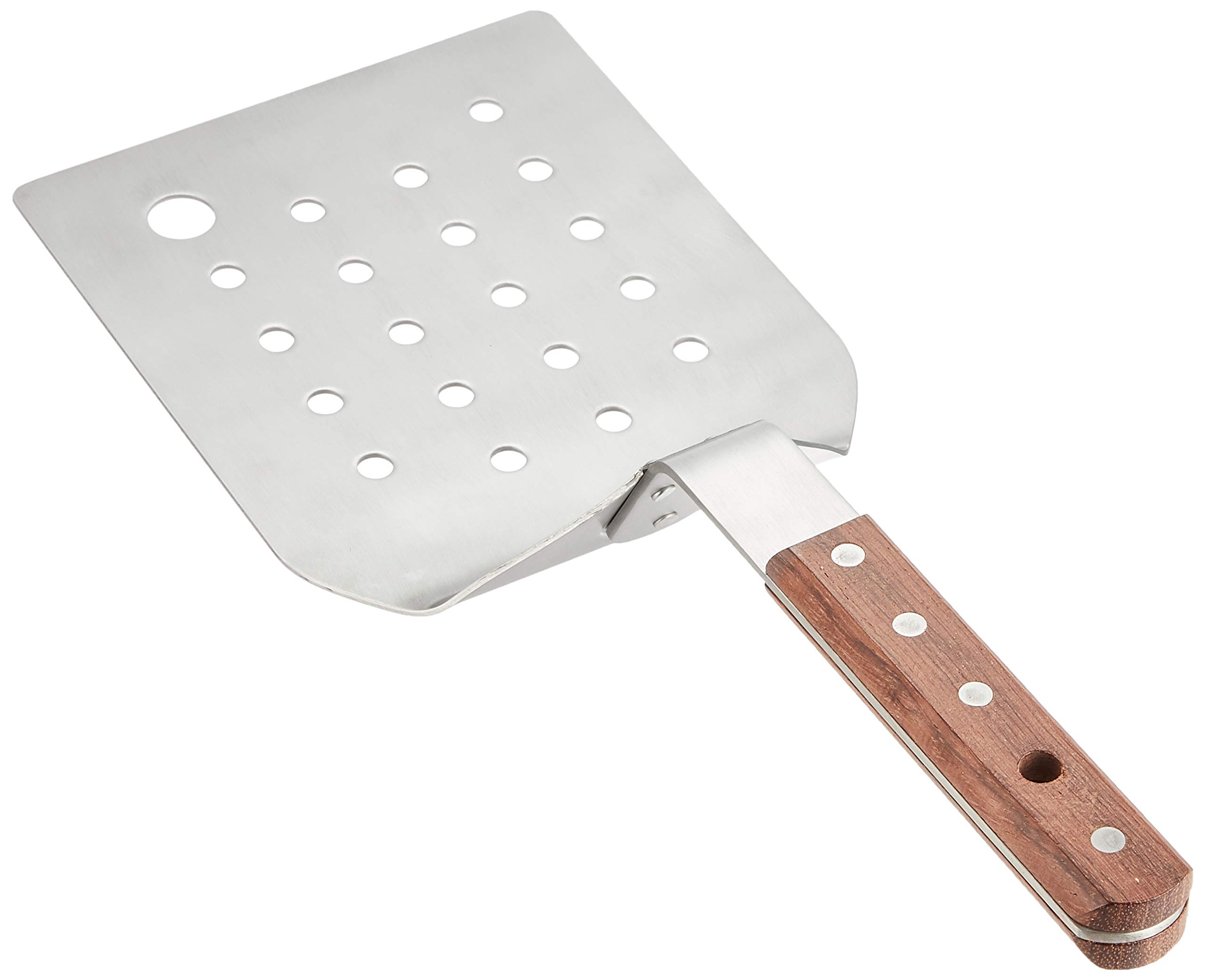 

Endo Shoji Коммерческая лопатка для духовки с деревянной ручкой из нержавеющей стали и дерева бубинга Сделано в Японии BOC01 18-8