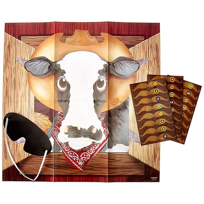 Amscan Western Yeehaw Party Game Poster Set