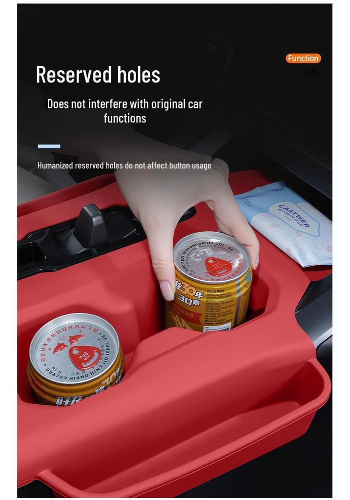 Silicone Non-Slip Mat for Toyota RAV4/Wildlander Center Console Storage, 26 Models