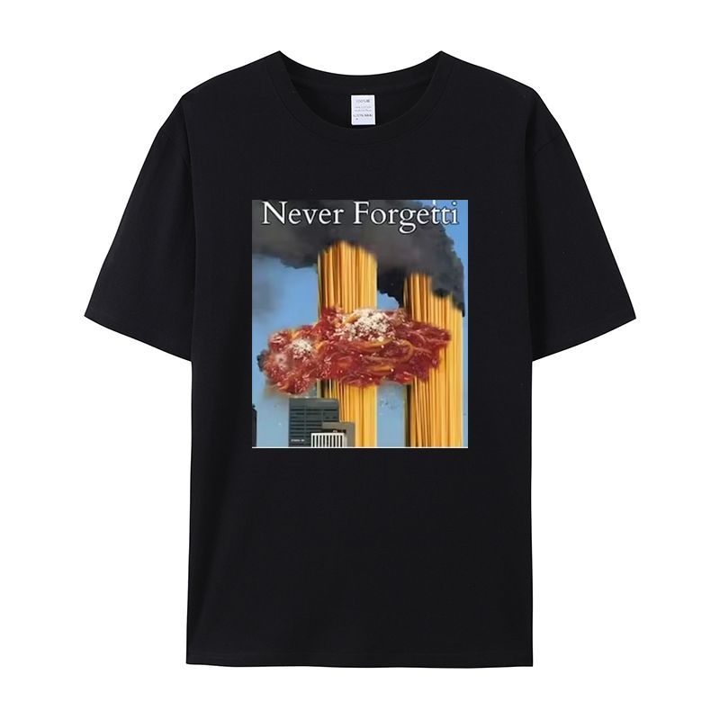 Das 2025 Sommer Trend T-Shirt Never Forget911 Event Ist Ein Lockeres und Vielseitiges Kurzarmshirt für Damen und Herren 3XL