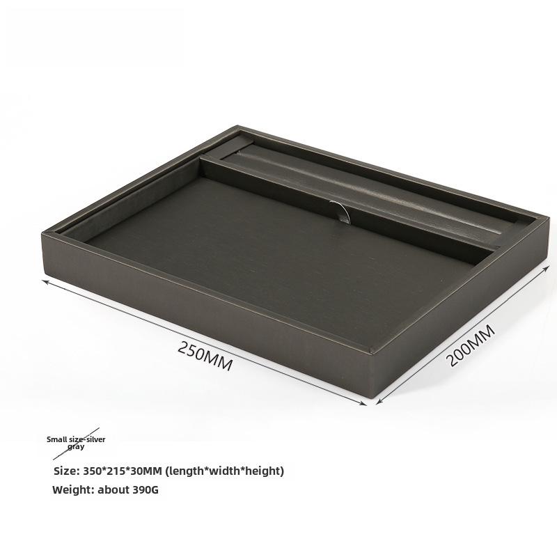 Digu PU Leather Jewelry Display Tray for Rings and Bracelets