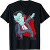 Dabbing Dracula Vampire Shirts Toddler Halloween Boys Kids T-Shirt