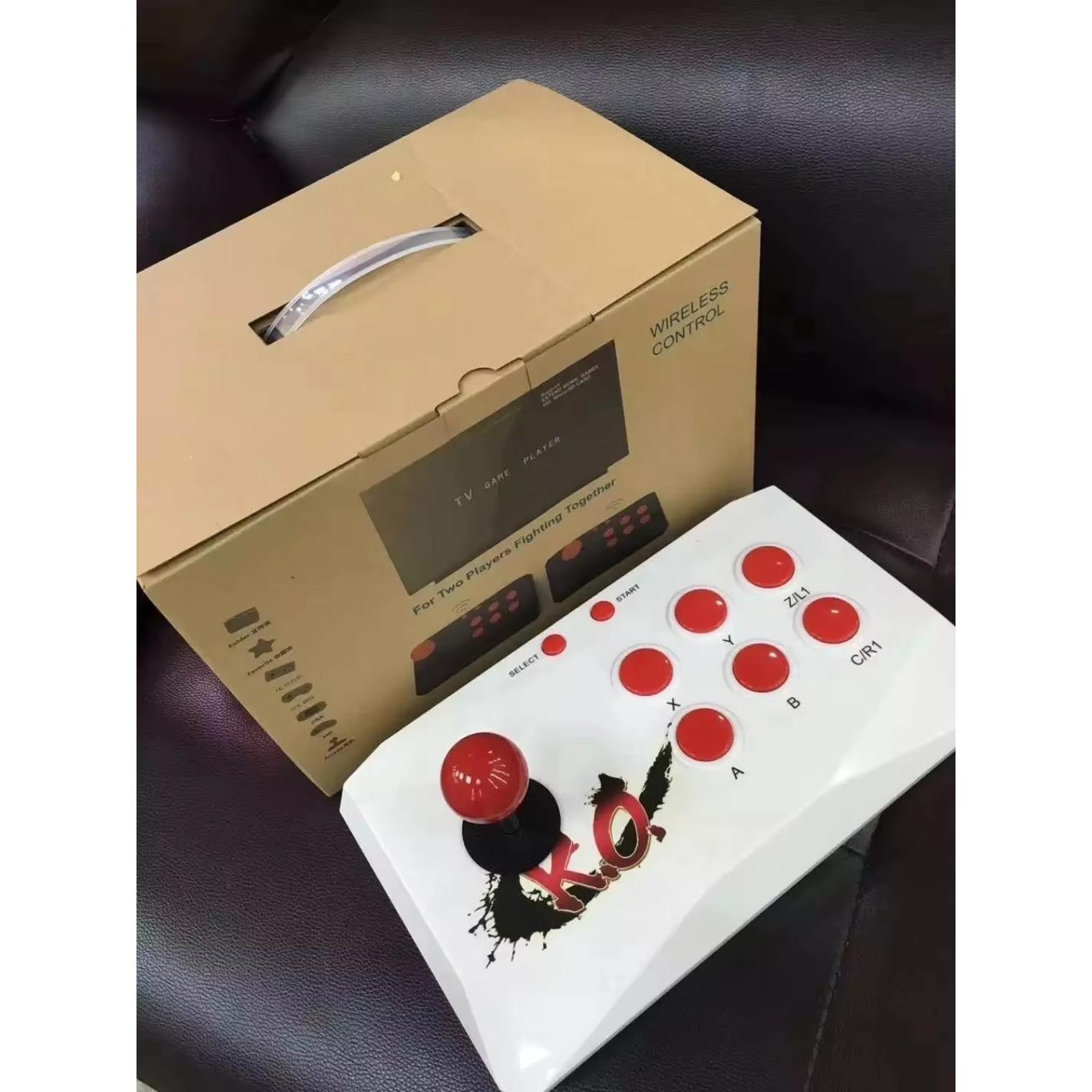 Игровая консоль с джойстиком для двух человек X6 Home TV Game HDMI Wireless Console — фото 20