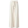 Giovanni Valentino Women's Plush-Lined Drawstring Straight-Leg Casual Pants