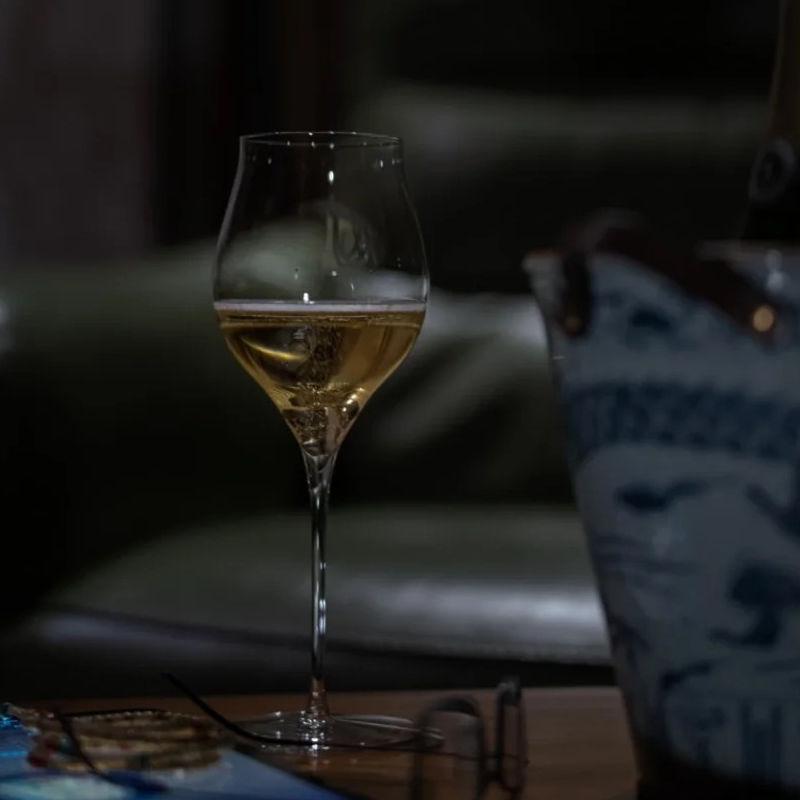 1PC Light Luxury High - End European - Style Western Restaurant Wine Goblets for Red Wine