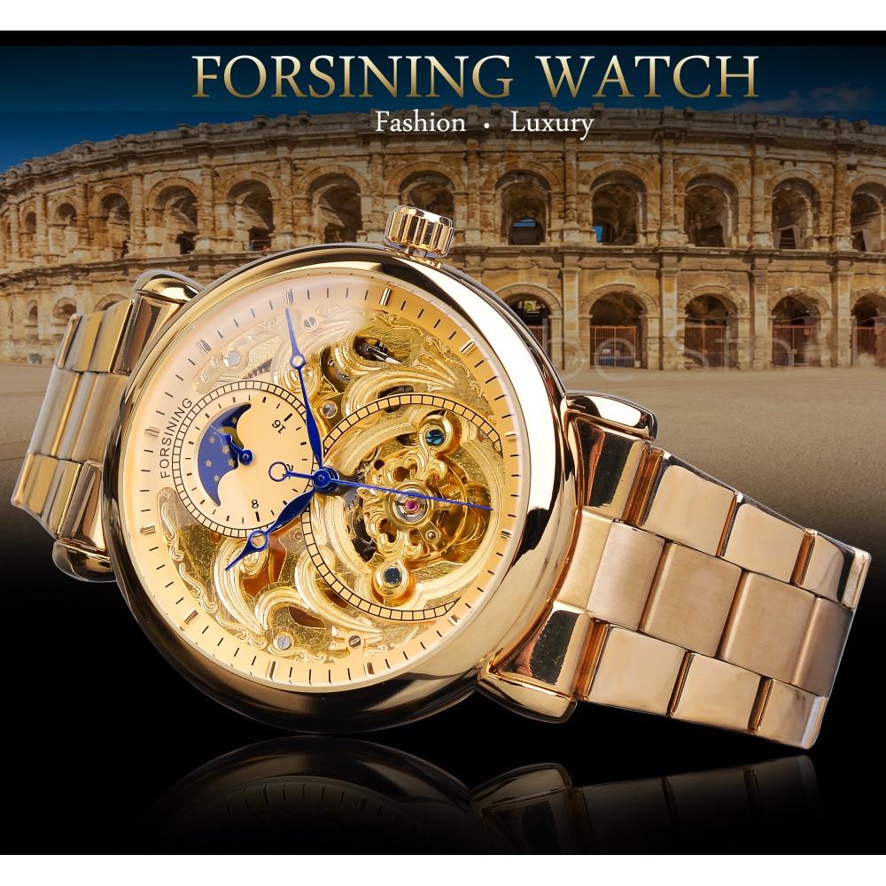 forsining watch gold