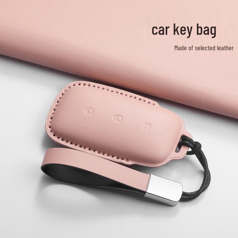 Premium PU Key Case for Geely Galaxy L7/L6/Max E8 - Unisex Protective Shell