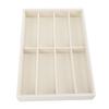 8 Slot Sunglasses Display Case Soft Velvet Lining Eyeglasses Storage Organizer for Drawers Showcases