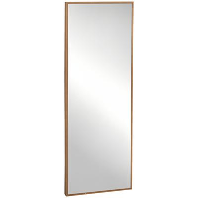 Wall Mirror, Tall, Pine Wood Frame, 45L X 125H X 4.8D Cm